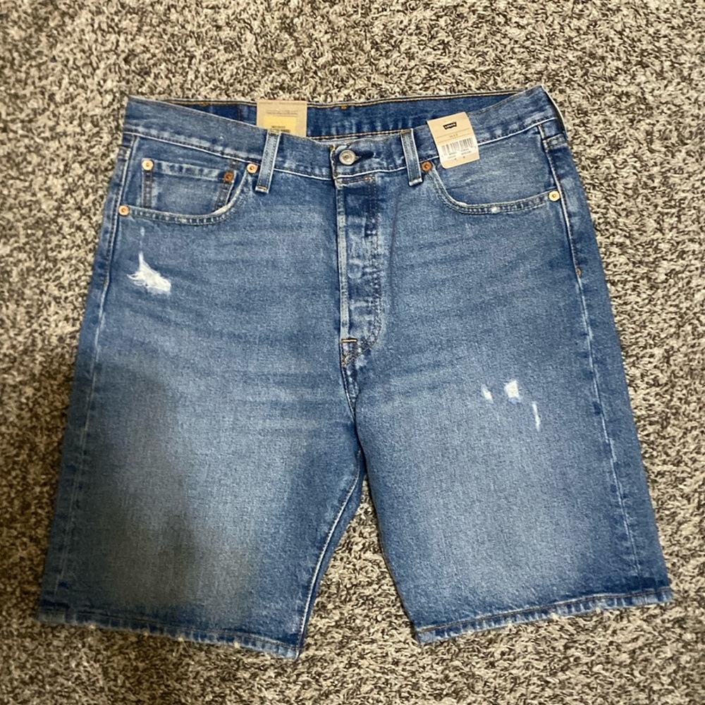 Levi's Blue Jean Shorts for Men